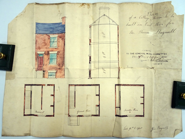 Ground Plan of Cottage for Thomas