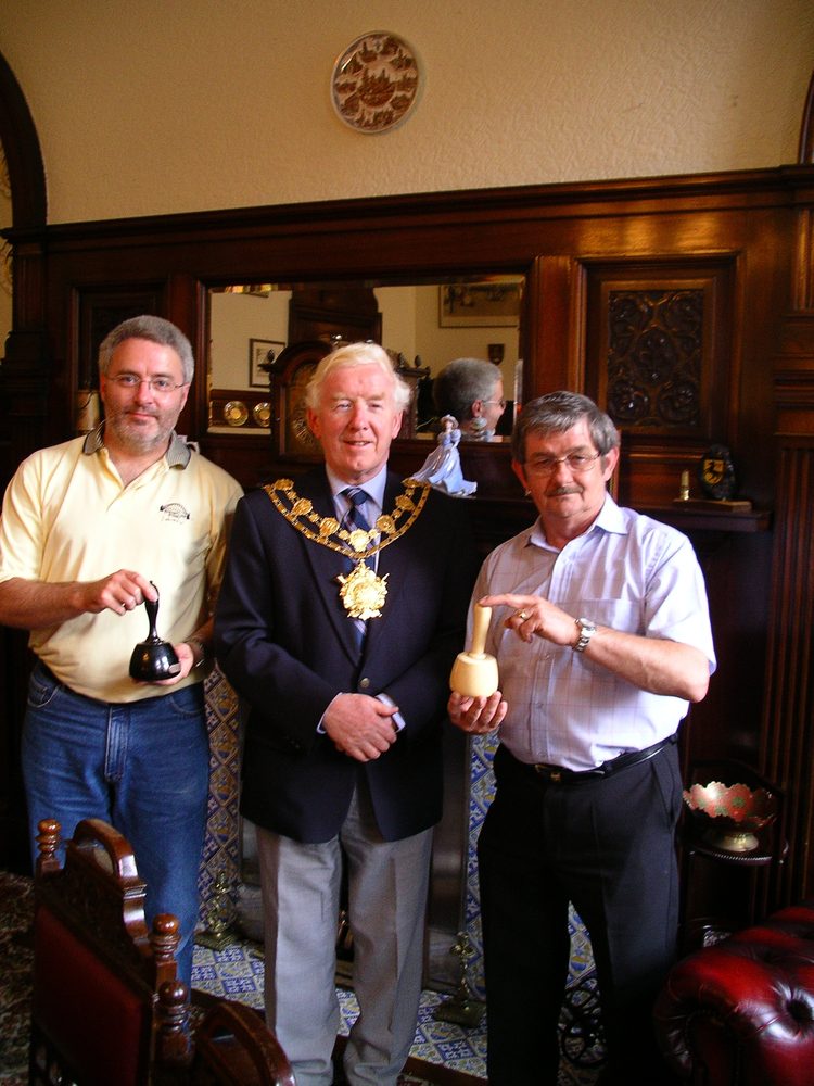 Meeting Patrick Bagnall & the Mayor of Wakefield