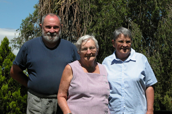 Rob Norah and Marion Bagnall
